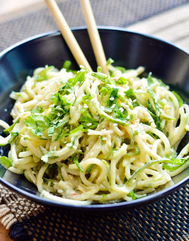 Cold Cucumber Noodles