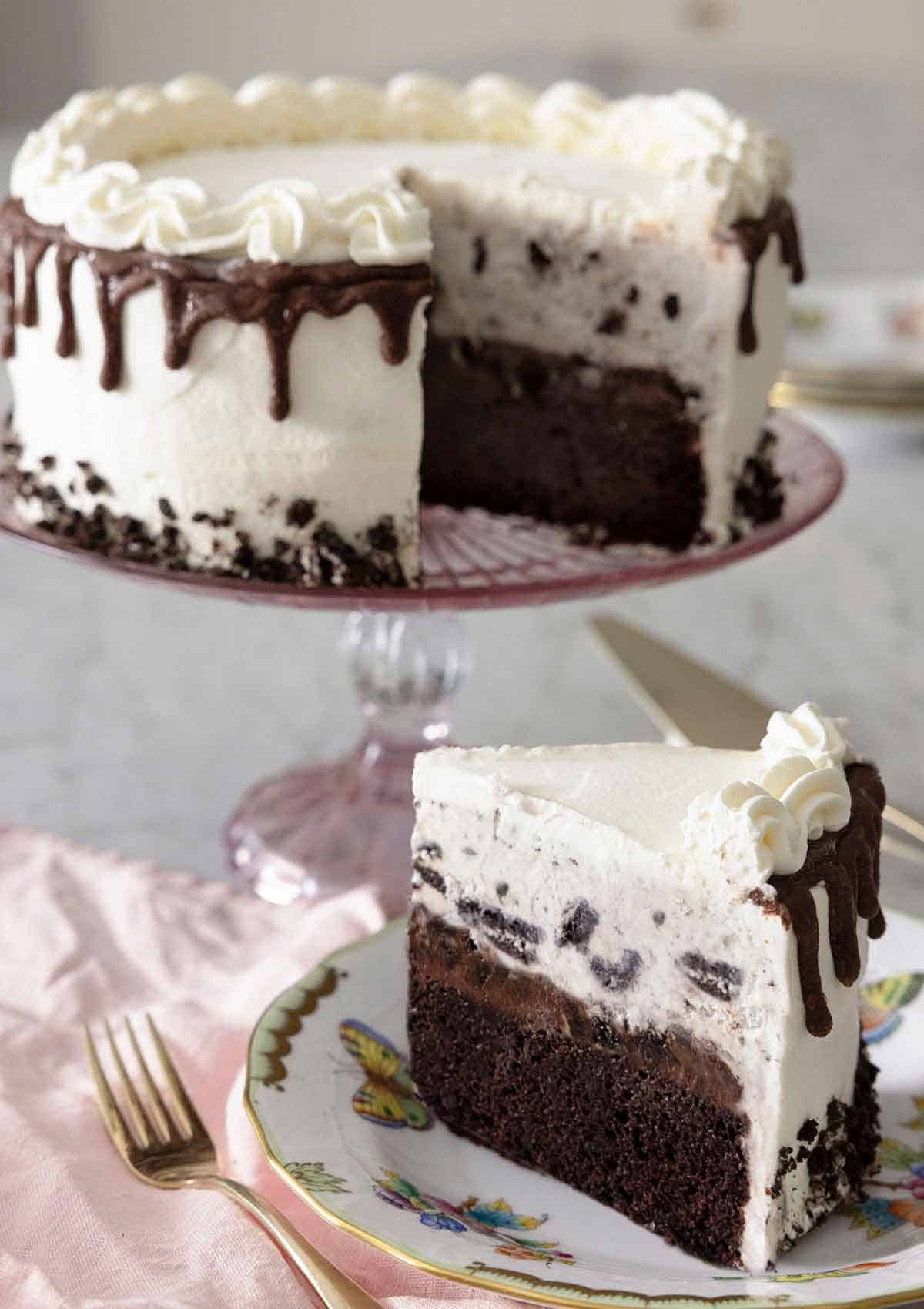 Homemade Ice Cream Cake