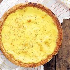 Homemade Custard Pie recipe