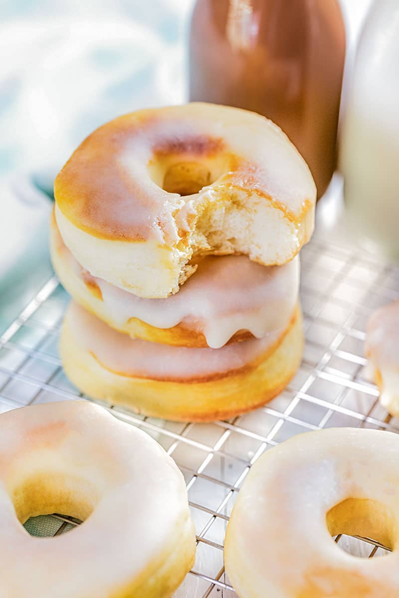 Air Fryer Glazed Donuts