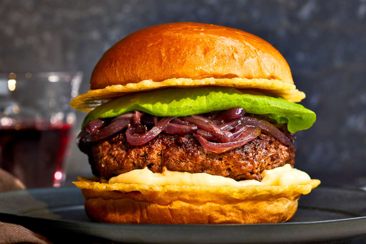 Crispy Comte Frico Cheeseburgers