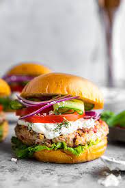 Greek Turkey Burgers