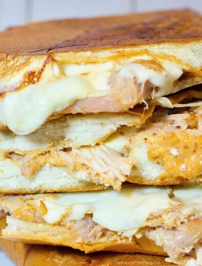 Easy Chicken Sandwich Melts