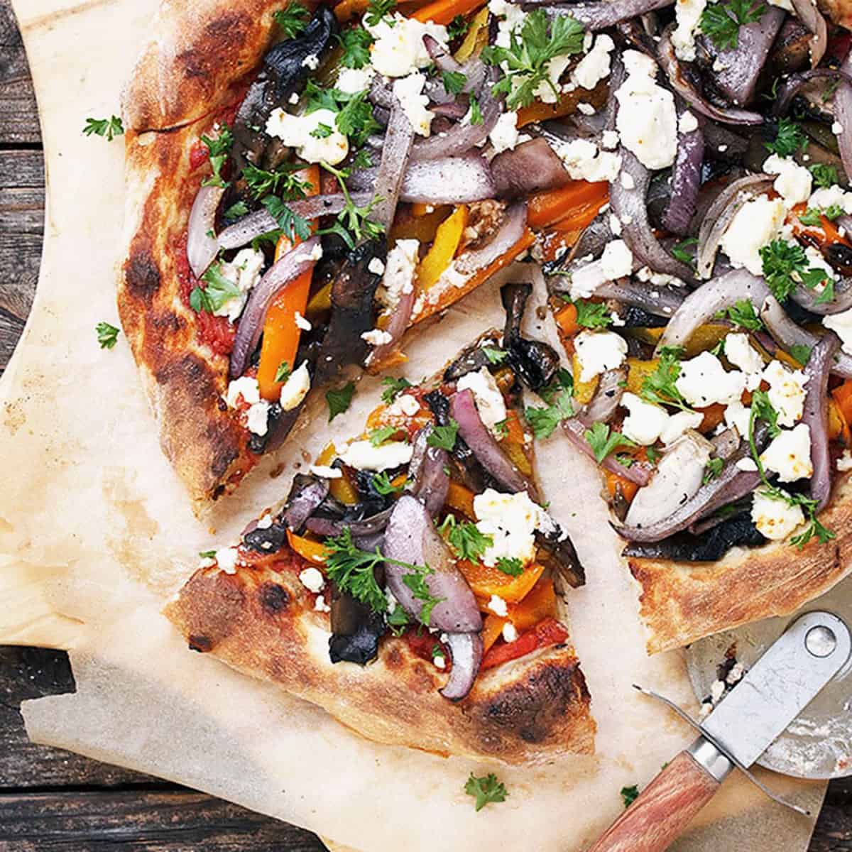 Goat Cheese Pizza