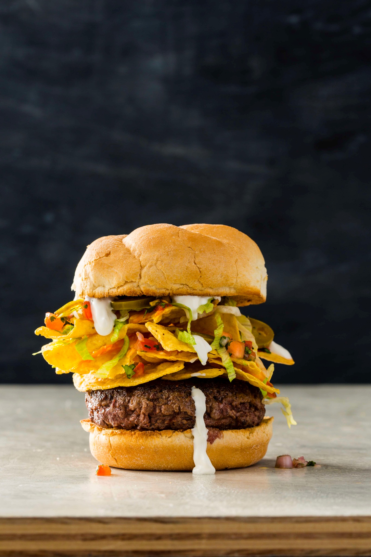 Nacho Burgers recipe