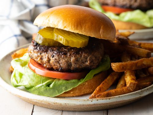 Spicy 50/50 Burgers