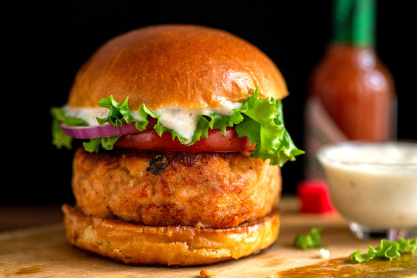 Easy Salmon Burger Recipe