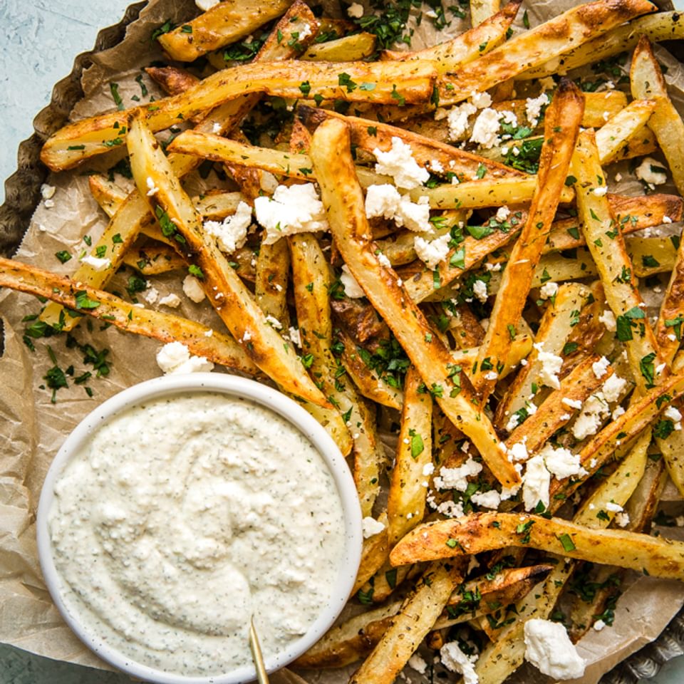 Greek Fries recipe