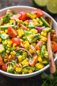 Easy Avocado Corn Salad