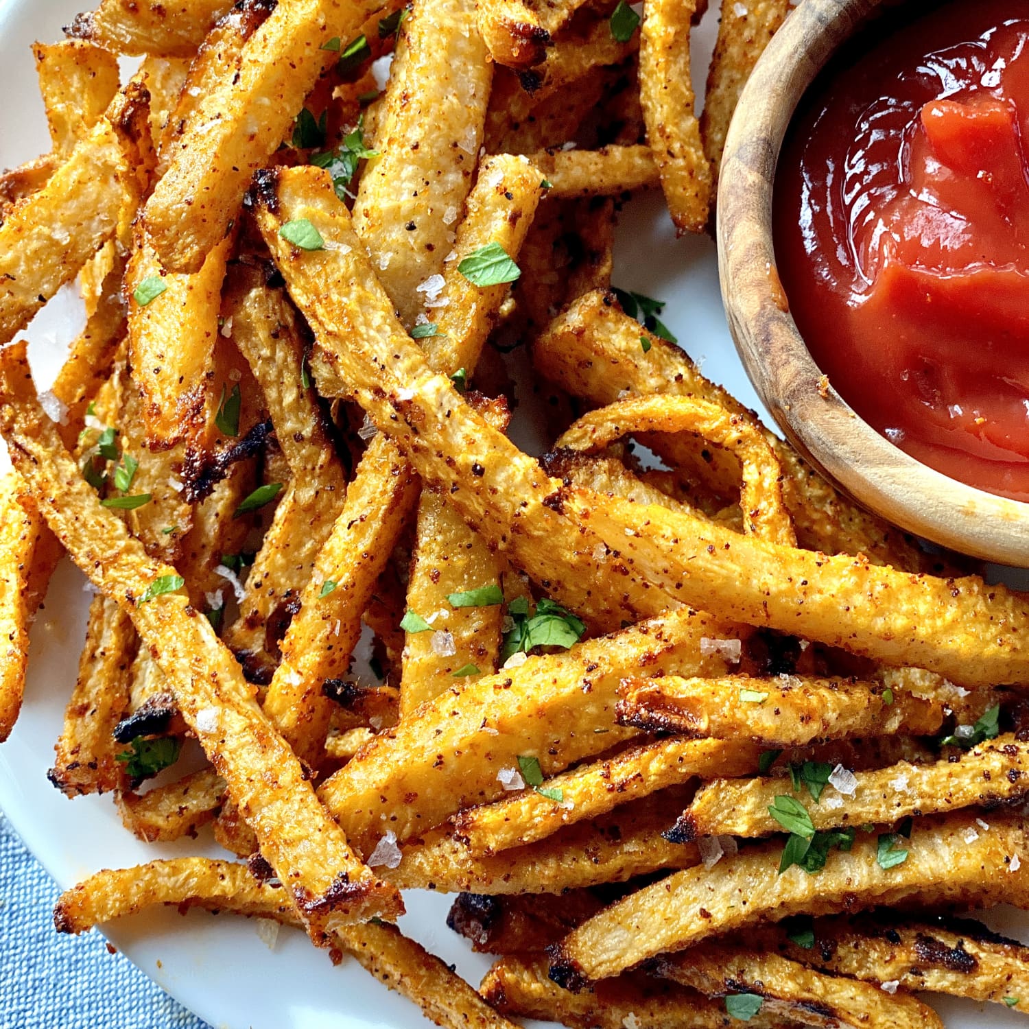 Oven Baked Jicama Fries