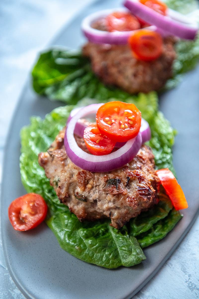Air Fryer Turkey Burgers
