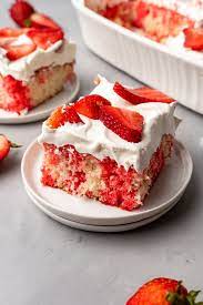 Strawberry Poke Cake