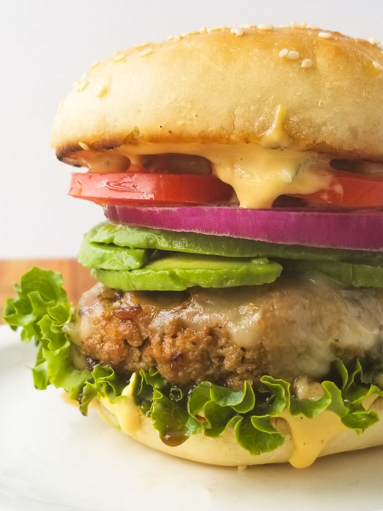 Avocado-Bun Turkey Sliders