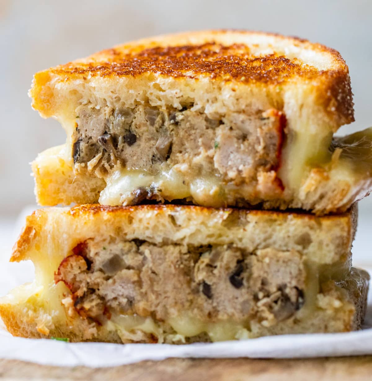Leftover meatloaf Sandwich