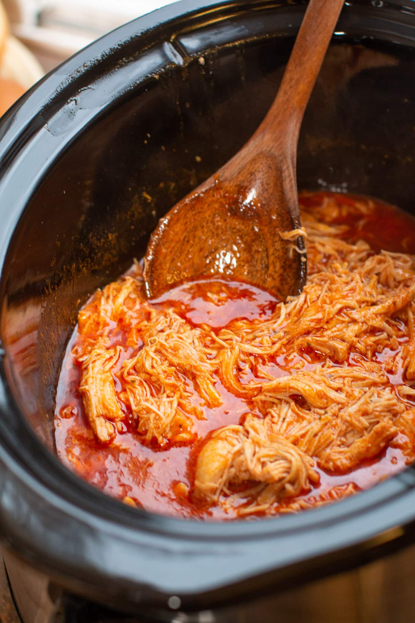 Slow cooker buffalo Chicken