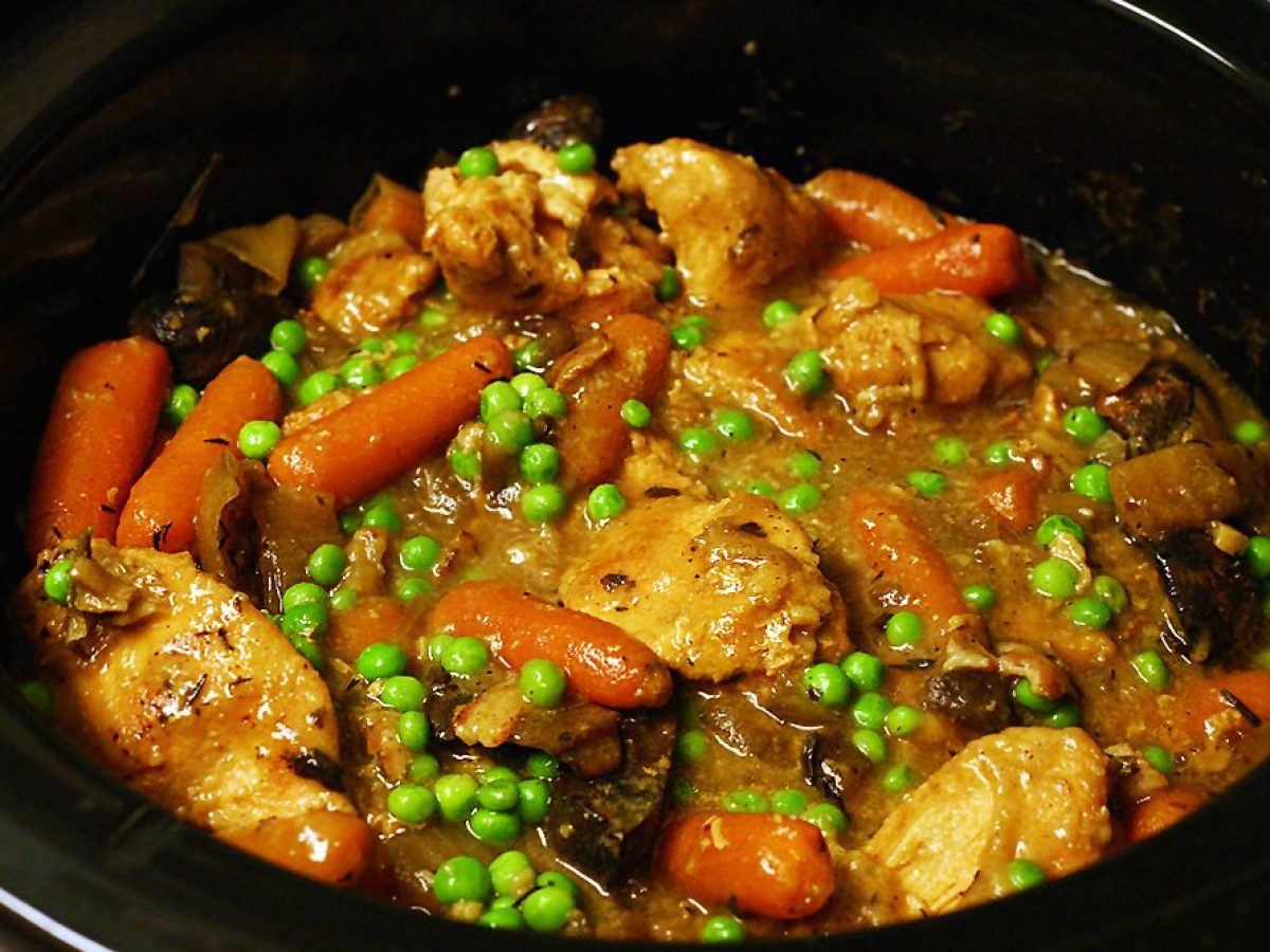 Slow-Cooker Stout and Chicken Stew