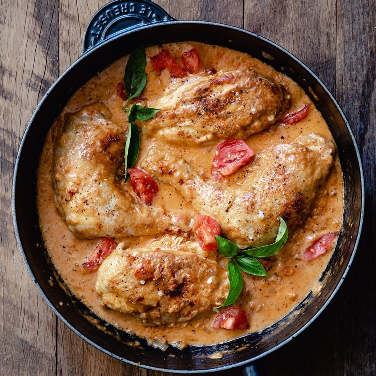Braised Paprika Chicken
