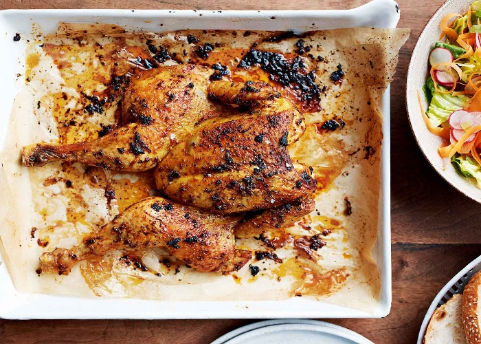 Paprika-Herb Rubbed Chicken