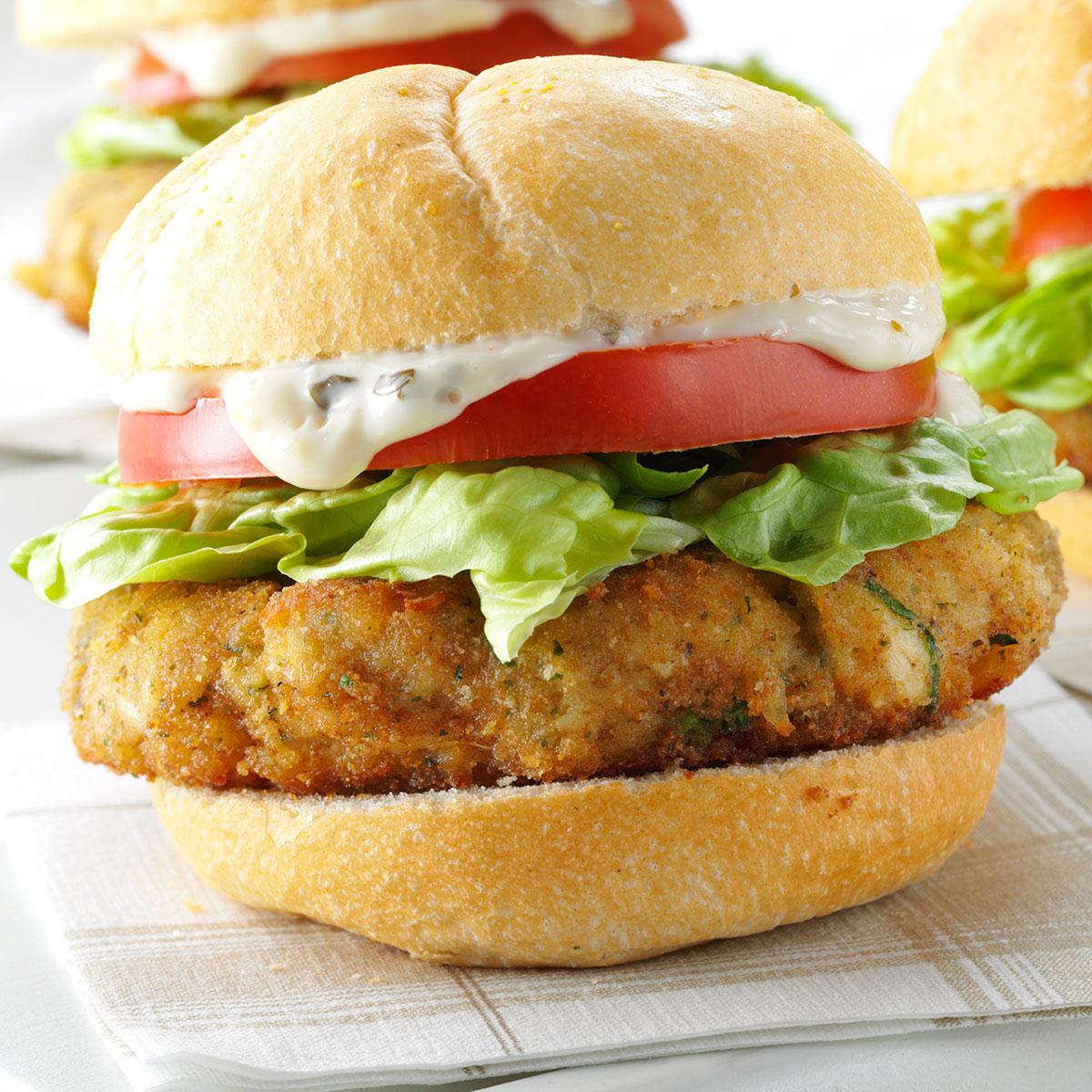 Crab Cake Burgers