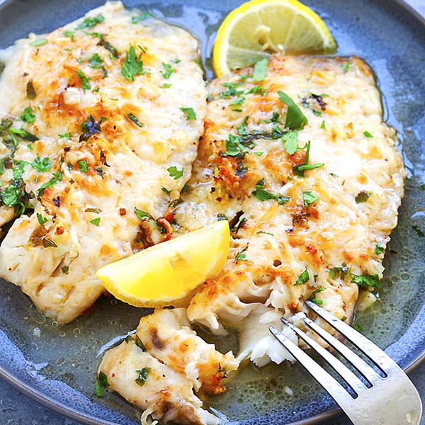 Lemon and Parmesan Fish