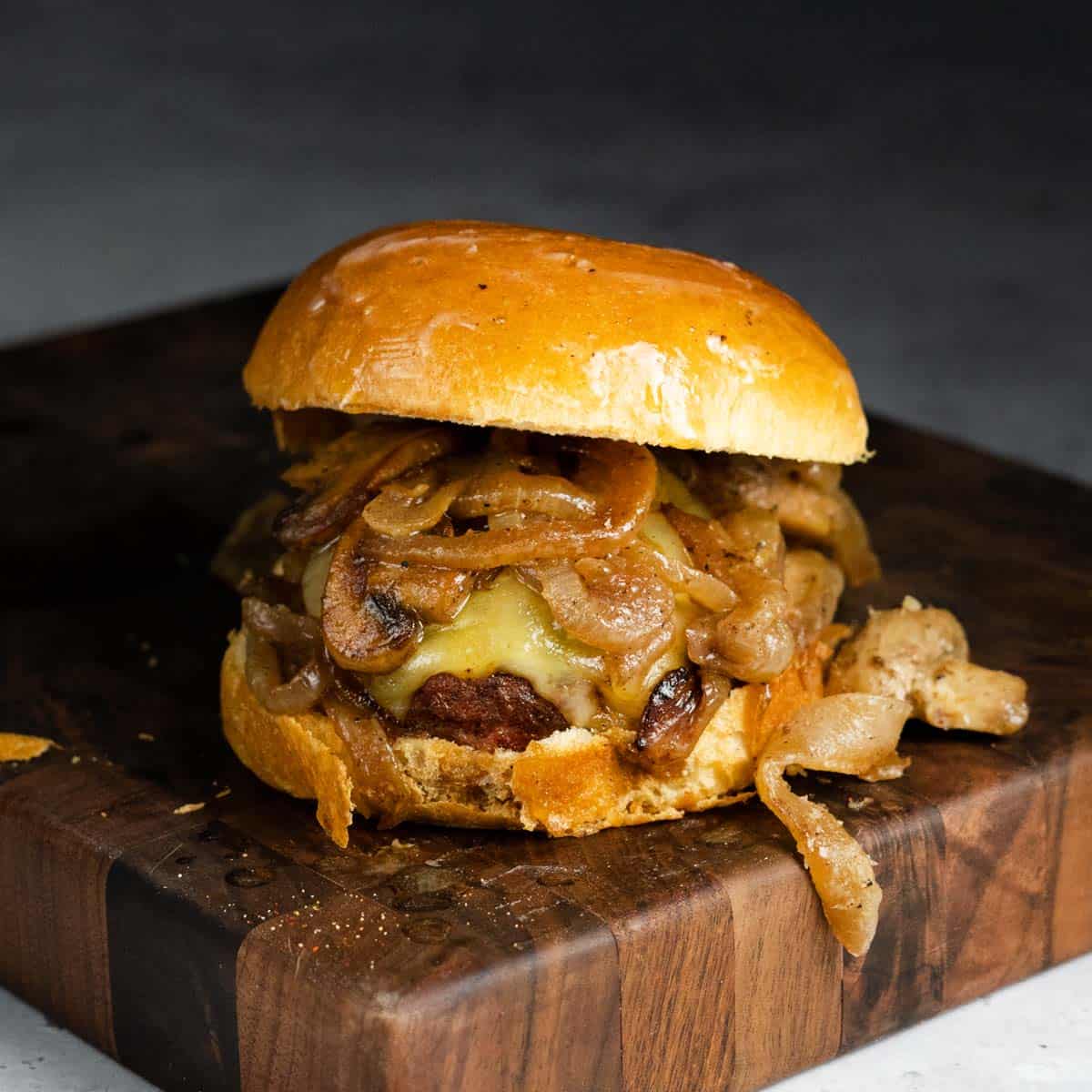 Mushroom Swiss Burger