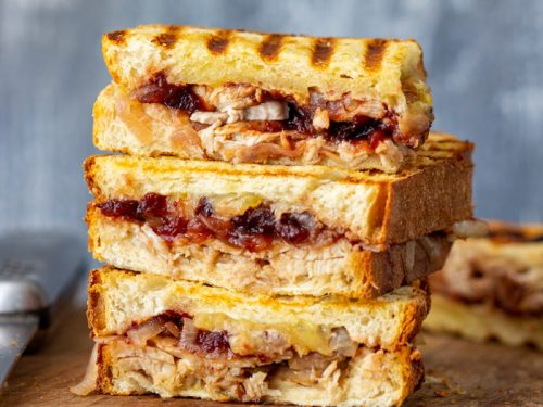 Turkey and Cranberry Panini