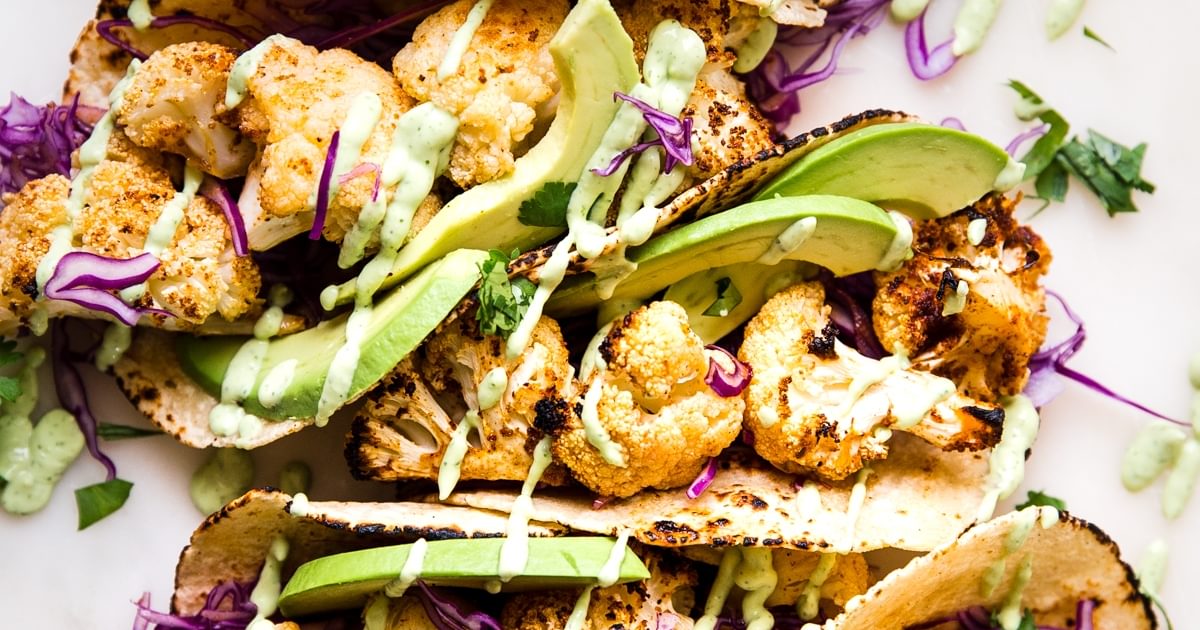 Roasted Cauliflower Tacos