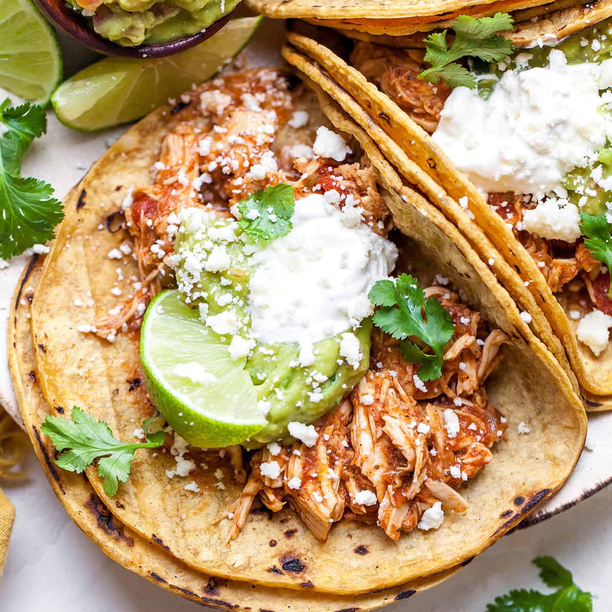 Crock Pot Chicken Taco Meat