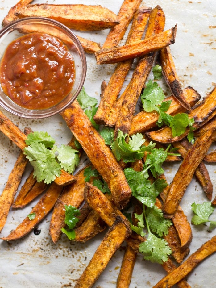 Oven Fries with Jerk Seasoning