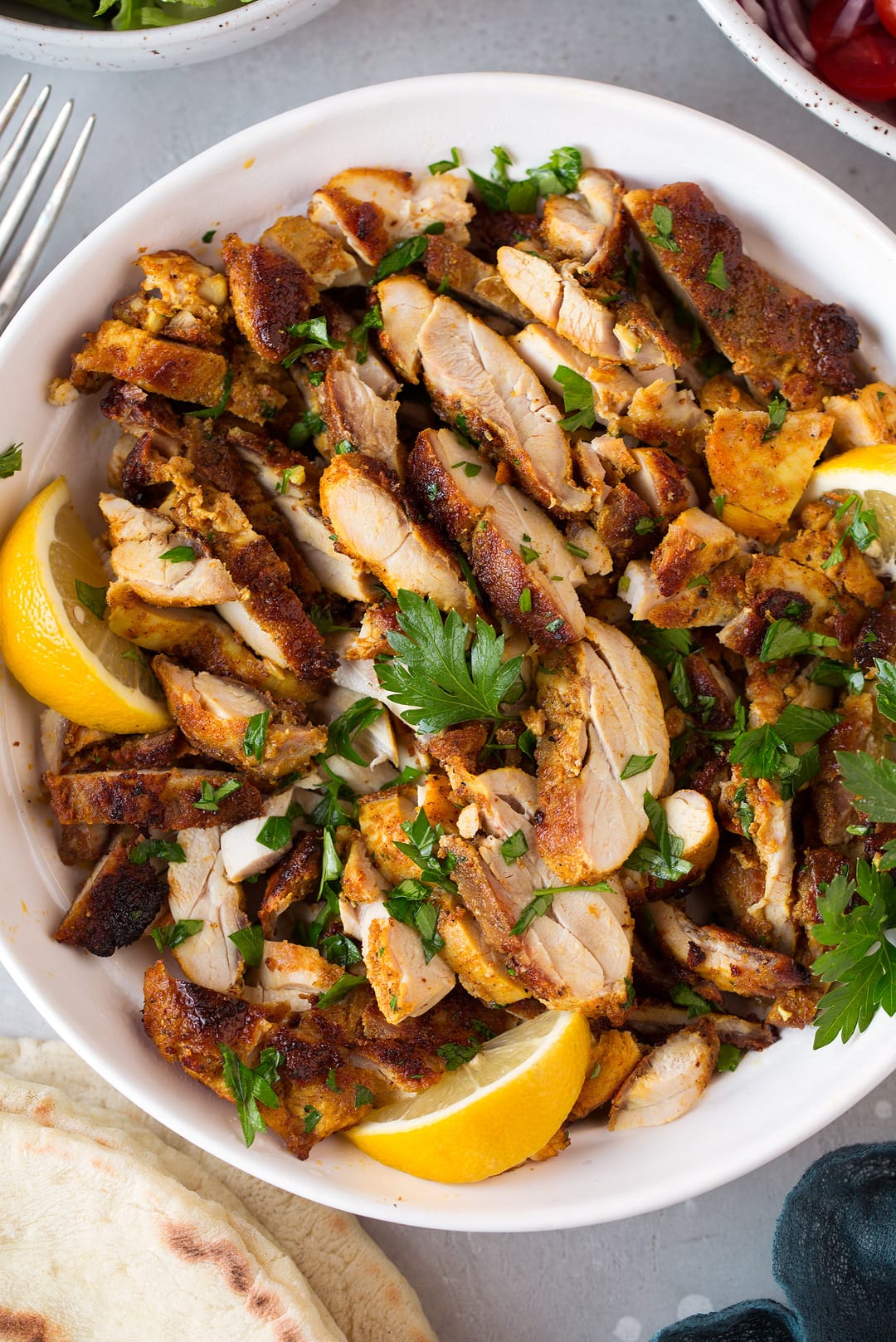 Oven-Roasted Chicken Shawarma