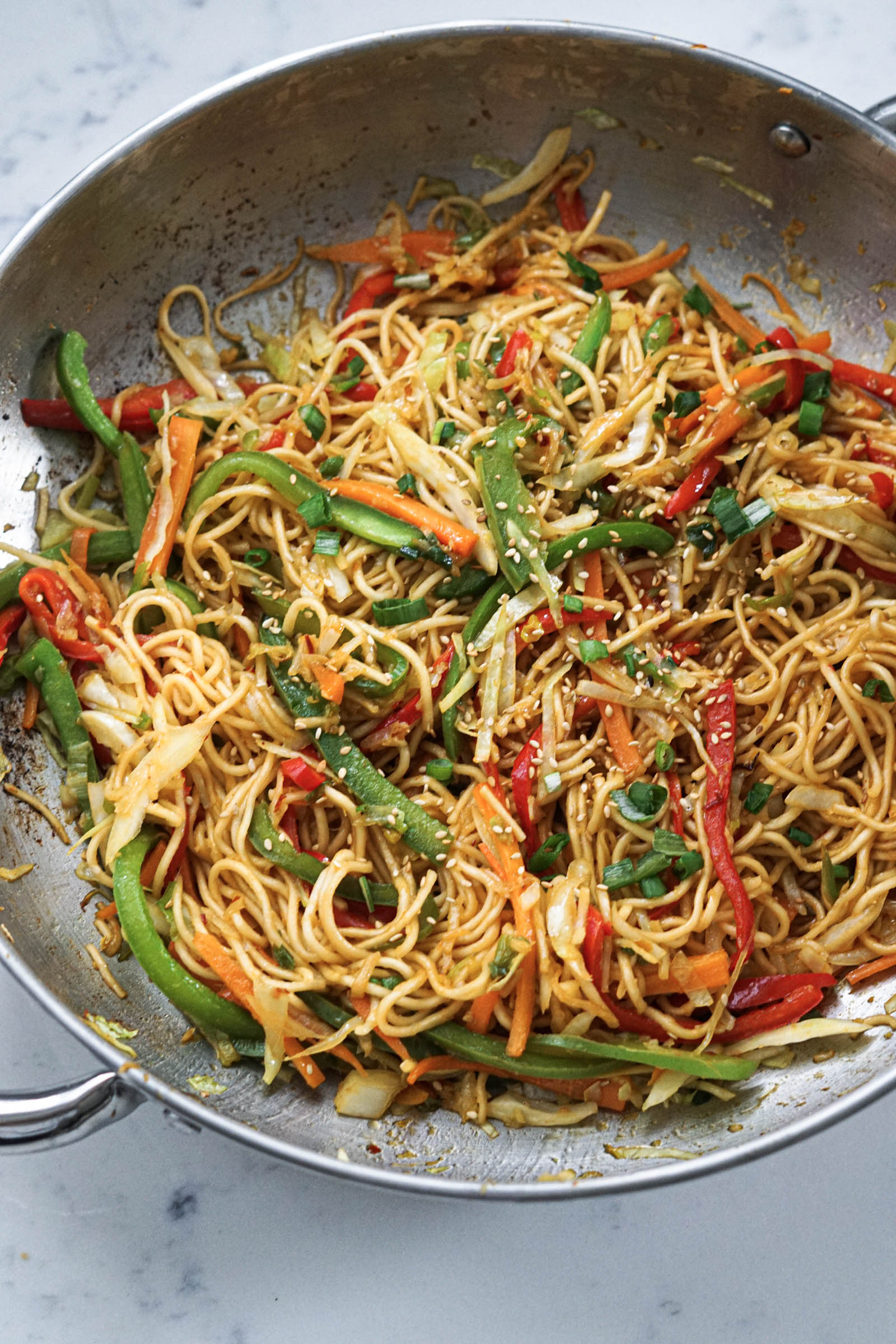 Veg Hakka Noodles Recipe