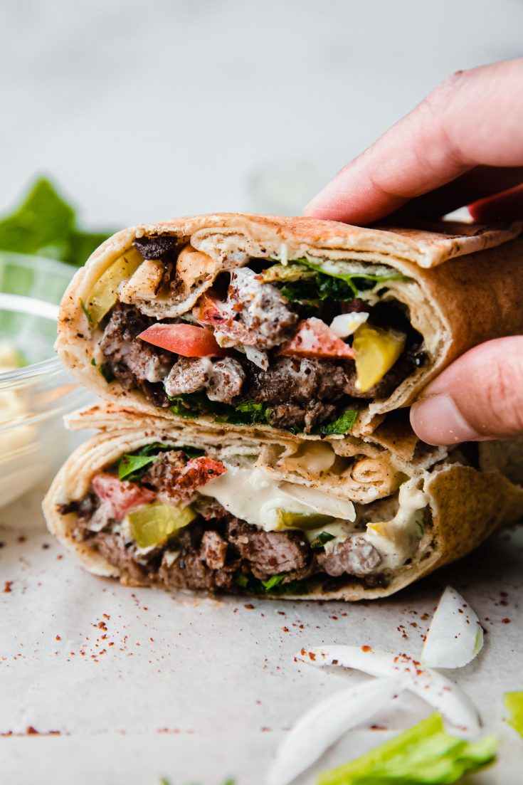 Homemade Beef Shawarma