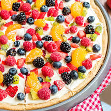 Homemade Fruit Pizza Recipe