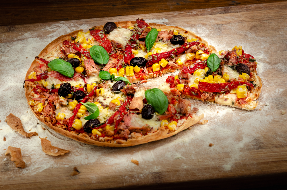 Sweet Corn Pizza recipe