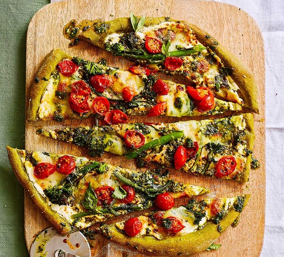 Pesto Pizza recipe