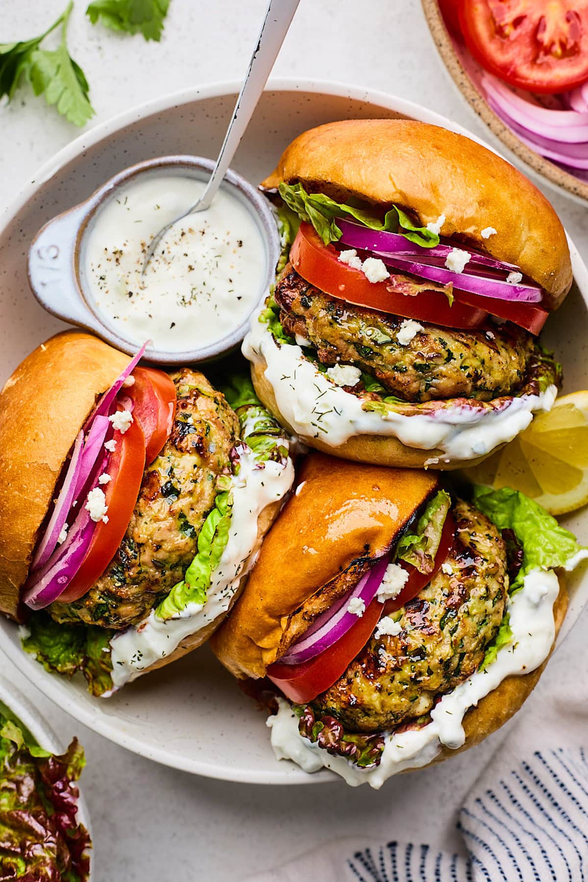 Greek Burgers recipes