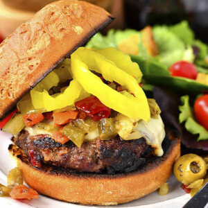 Zesty Italian Burgers