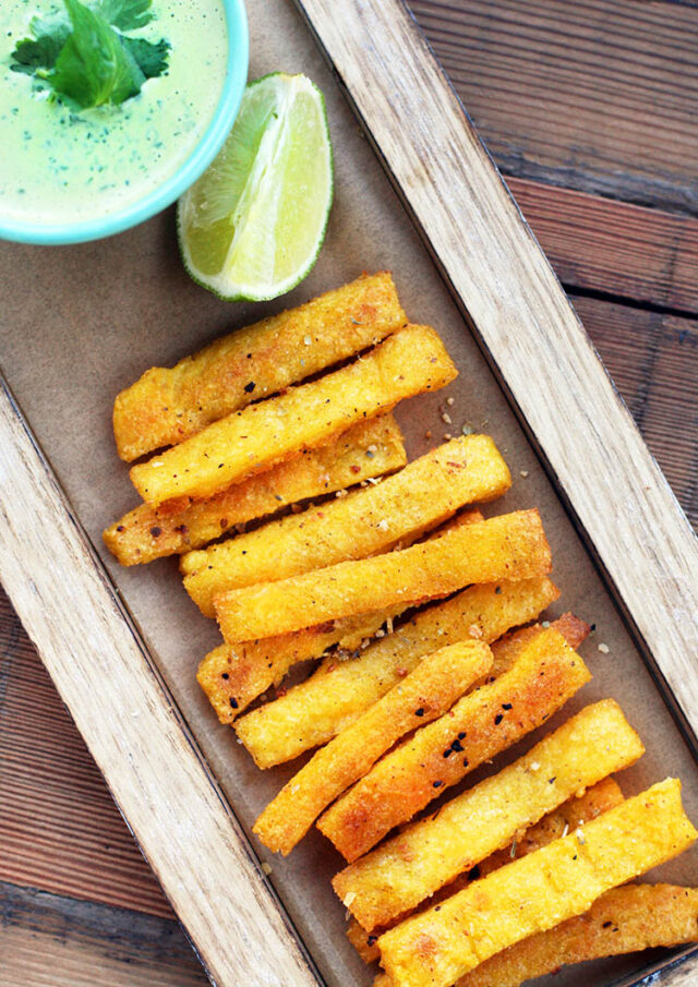 Baked Crispy Polenta Fries
