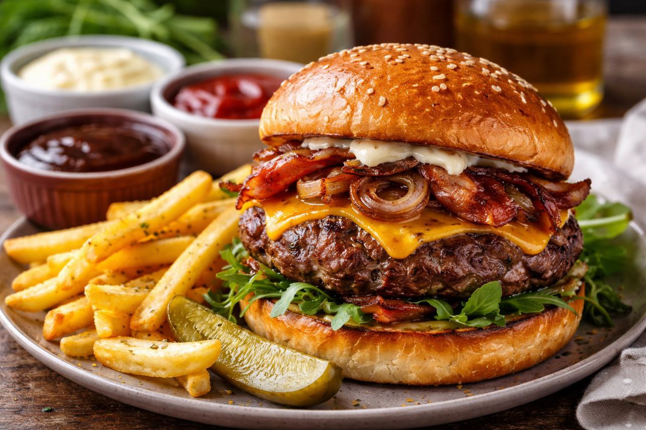 Deer Burger Recipe