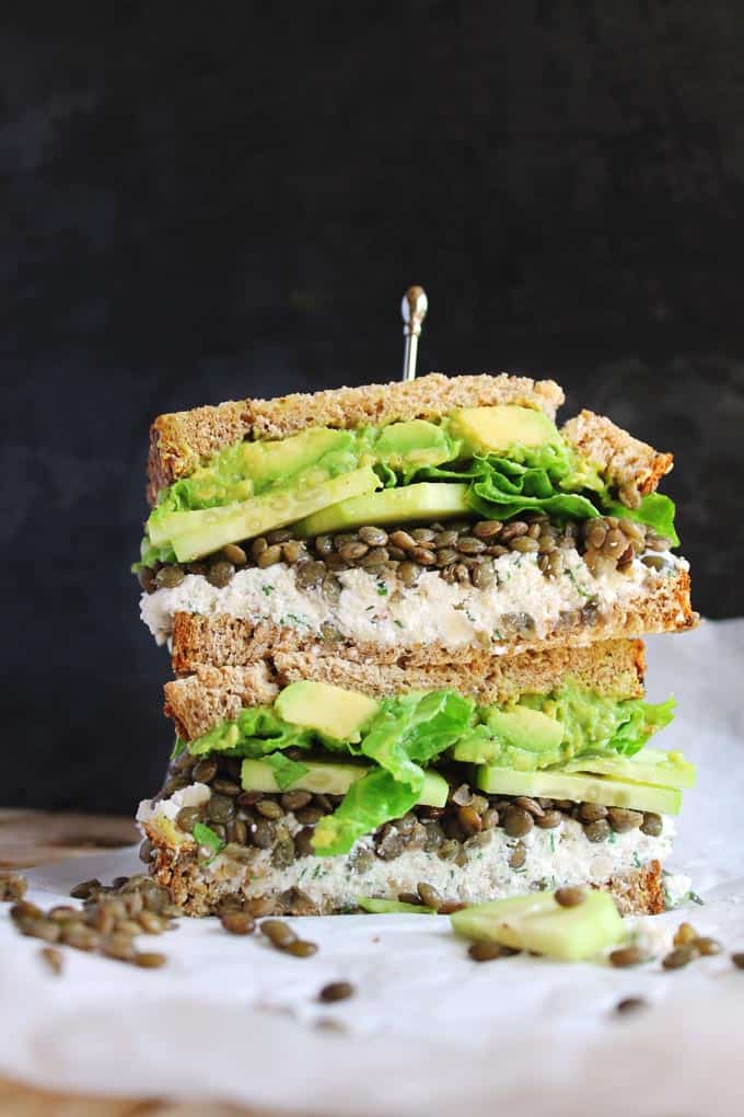 The Best Veggie Sandwich