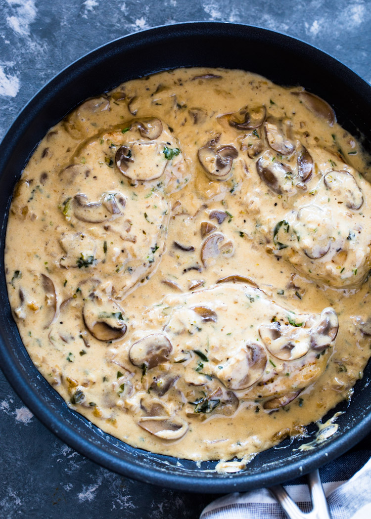 Creamy Mushroom Chicken