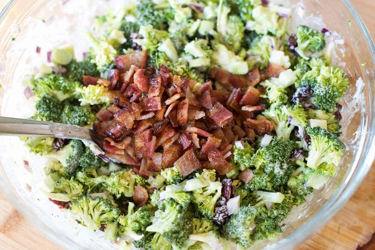 Broccoli Salad with Bacon