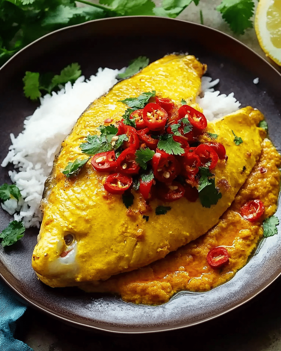 Golden Turmeric Fish